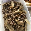 パリトントン's cooksnap of when they made 牛肉とゴボウの炒め物.