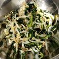 きーきりん's cooksnap of when they made 簡単！もやしとにらのおひたし.