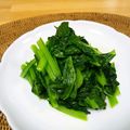 マダムカフェ♡'s cooksnap of when they made ダシダとごま油で簡単！ほうれん草炒め.