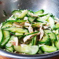 tamispada's cooksnap of when they made ささみと胡瓜の梅肉和え.