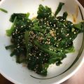 yuiyui0405's cooksnap of when they made 菜の花のおひたし.