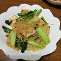ramieru's cooksnap of when they made 小松菜と厚揚げの春雨炒め.