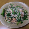 プーニー's cooksnap of when they made ☆ほぐし鮭と野菜のガーリック炒め☆.