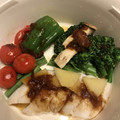 うめこおり's cooksnap of when they made 簡単！レンジ白身魚酒蒸し梅肉タレを添えて.