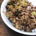伊藤ゆずえもん's cooksnap of when they made ブロッコリーとひき肉の味噌炒め.