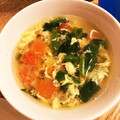 まるこ's cooksnap of when they made ほうれん草のトマたまスープ.