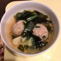 むちん質's cooksnap of when they made 春雨入り肉団子と白菜の中華スープ.