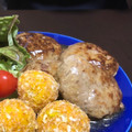 misavivi's cooksnap of when they made 俺流！えのき茸たっぷりの和風ハンバーグ.