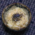 nosso's cooksnap of when they made 鮮やかな緑で食欲そそる緑茶粥.