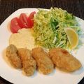 ぐっさんおよよ's cooksnap of when they made 縮まないカキフライ やくぜんたく.