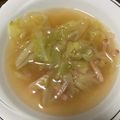 クックNTF3XW☆'s cooksnap of when they made ☆春キャベツと新たまねぎのコンソメスープ.