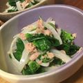 BonaQ's cooksnap of when they made 菜の花のサラダ お浸し 作りおき.