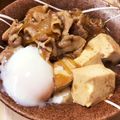 うちのマメ太郎's cooksnap of when they made 濃厚♡豚バラ肉で作るとろ〜り玉子の肉豆腐.