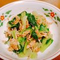 ＴＯＭＯ太郎's cooksnap of when they made ☆話題入り☆チンゲン菜とツナの梅ゴマ和え.