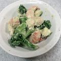 クックFWRJNF☆'s cooksnap of when they made ぷりぷりエビちゃん。toアボカドのサラダ.
