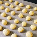 まつこのまつこ's cooksnap of when they made 赤ちゃんに＊さつまいも ぷにょんとボーロ.