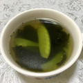 クック4P73QB☆'s cooksnap of when they made 和洋中どれでも♪絹さやとわかめのスープ.