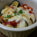 えいとさん's cooksnap of when they made 我が家の定番トマト＆ナスのチーズ焼き。。.