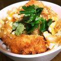クリーピングタイム☆'s cooksnap of when they made ゼロから作る普通のカツ丼.