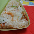 あゆたっくん's cooksnap of when they made ✿梅と桜エビのおにぎり✿.