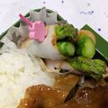 ゆけり３兄弟's cooksnap of when they made お弁当に！ハム巻アスパラのマヨ焼き.