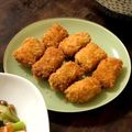 モコ２モコ太's cooksnap of when they made ☼豚もも薄切り肉で♪チーズ入りカツ.
