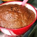 まきを。's cooksnap of when they made ココアとホワイトチョコのマグカップケーキ.