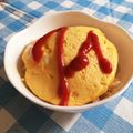 クックNOEWA9☆'s cooksnap of when they made 超簡単火を使わない3分レンチンオムライス.
