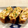 Jinko15's cooksnap of when they made 中華味な小エビの玉子焼き！.