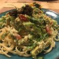 ecobeer's cooksnap of when they made アボカド豆腐クリームの塩レモン冷製パスタ.
