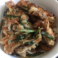 うなちゃん！'s cooksnap of when they made ニラと桜えびのかき揚げ.