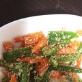 まりもひよこ's cooksnap of when they made 簡単！ピーマンと人参の明太子炒め♪.