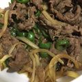 んりおか's cooksnap of when they made 牛肉のオイスターソース炒め.