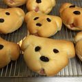よっしー５１１'s cooksnap of when they made いぬパン　舌を出した子犬.