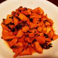すみま～る's cooksnap of when they made ☆イカのピリ辛にんにく炒め☆.