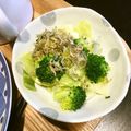 クックあこ's cooksnap of when they made 菜の花じゃこオイルがけ.