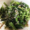 もんす。's cooksnap of when they made 鉄分補給☆小松菜のしらす和え.