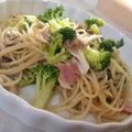 おんかめ's cooksnap of when they made ブロッコリーとベーコンのあっさりパスタ♡.