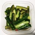 sato3★'s cooksnap of when they made ピリ辛♪簡単♪きゅうりのおつけもの.