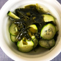 ポインターこが's cooksnap of when they made 作り置き☆きゅうりとわかめの酢の物.