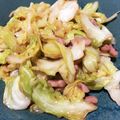 クックZBW05K☆'s cooksnap of when they made 調味料一切不要♡イカの塩辛キャベツ炒め.