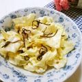 メルティローズ's cooksnap of when they made 洗い物ゼロで美味♡キャベツと塩昆布ナムル.