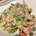 ｍａｍａｒａｄｅ's cooksnap of when they made 豚肉と卵の炒め物☆オイスターソースかけ.