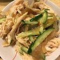 ゆいまーるん's cooksnap of when they made ☆簡単☆鶏胸肉と中華くらげの和え物.