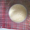 Honoria's cooksnap of when they made 甘党のためのミルクセーキ.