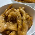 ロミみ's cooksnap of when they made 鶏むね肉のガーリックペッパー照り焼き.