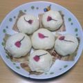 まいマイホーム's cooksnap of when they made 春の彩り☆桜まんじゅう.