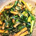 ほっしーサザエ's cooksnap of when they made 簡単☆ニラと油あげの胡麻酢炒め.