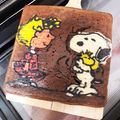 なな90210's cooksnap of when they made スヌーピーのデコブラウニー.