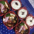 毎日楽ちん乗っけ弁当's cooksnap of when they made お弁当の彩りUP☆ブロッコリーのハム巻き.